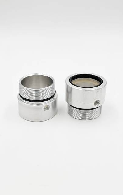 Aluminum hydraulic cylinder gland nuts with O-ring seals