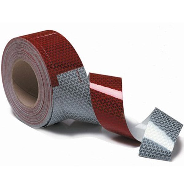 CONSPICUITY TAPE REDWHITE 150′ ROLL