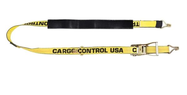 Ratchet Tie Down Straps Fixed Double J-Hook (box of 10)