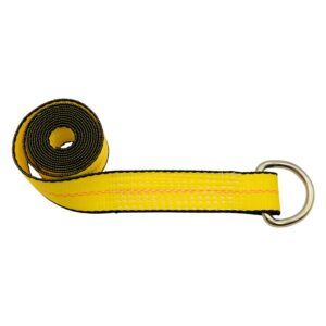 Pack of 10. 12' Blue Lasso Tire Straps With D-RING